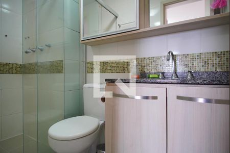 Banheiro  suíte  de apartamento à venda com 2 quartos, 76m² em Sarandi, Porto Alegre