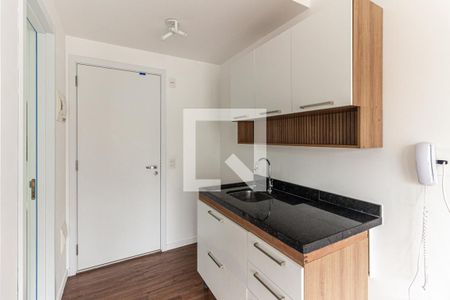 Studio à venda com 26m², 1 quarto e sem vagaCozinha