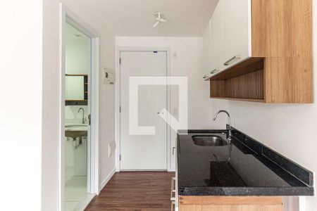 Studio à venda com 26m², 1 quarto e sem vagaCozinha
