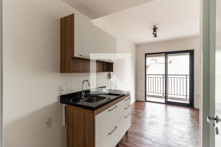 Studio à venda com 26m², 1 quarto e sem vagaCozinha