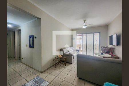 Sala de apartamento para alugar com 2 quartos, 87m² em Jardim Virgínia, Guarujá