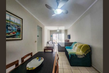 Sala de apartamento para alugar com 2 quartos, 87m² em Jardim Virgínia, Guarujá