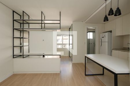 Sala de apartamento para alugar com 1 quarto, 37m² em Bom Fim, Porto Alegre