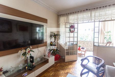 Sala de apartamento à venda com 3 quartos, 120m² em Santa Tereza, Belo Horizonte