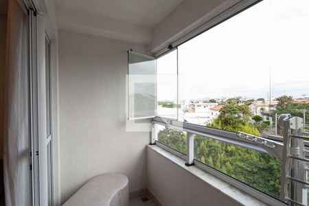 Varanda da sala  de apartamento para alugar com 3 quartos, 70m² em Planalto, Belo Horizonte