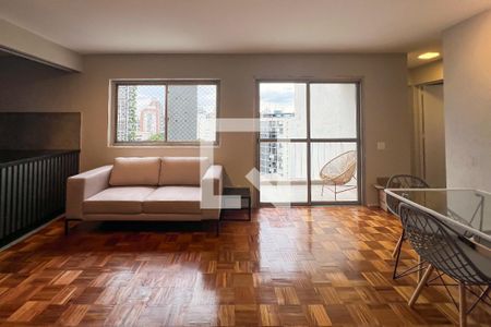 Sala de apartamento à venda com 2 quartos, 65m² em Vila Nova Conceição, São Paulo
