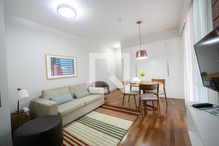 Sala de apartamento para alugar com 2 quartos, 64m² em Bela Vista, São Paulo