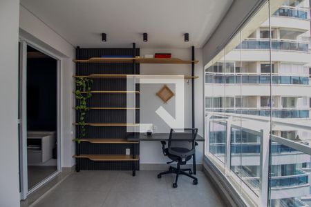 Varanda 1 de apartamento para alugar com 2 quartos, 63m² em Santa Efigênia, São Paulo
