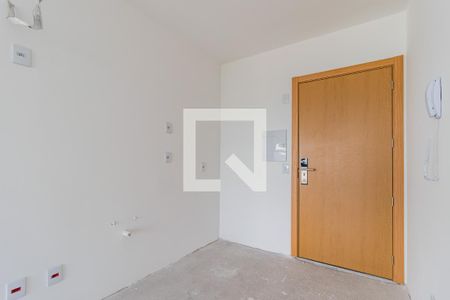 Cozinha de kitnet/studio à venda com 1 quarto, 29m² em Petrópolis, Porto Alegre