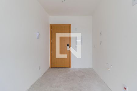 Cozinha de kitnet/studio à venda com 1 quarto, 29m² em Petrópolis, Porto Alegre