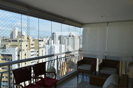 Varanda da Sala de apartamento para alugar com 4 quartos, 128m² em Vila Mariana, São Paulo
