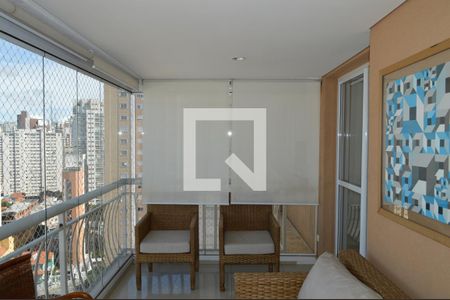 Varanda da Sala de apartamento para alugar com 4 quartos, 128m² em Vila Mariana, São Paulo