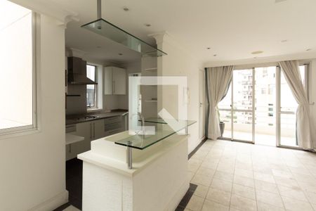 Sala de apartamento para alugar com 2 quartos, 75m² em Indianópolis, São Paulo