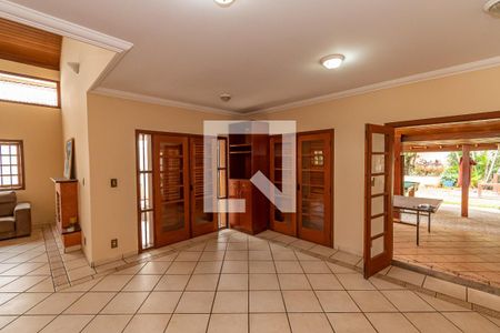 Sala de Estar/Jantar  de casa para alugar com 3 quartos, 327m² em Chácara da Barra, Campinas