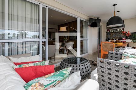 Varanda Gourmet de apartamento para alugar com 3 quartos, 145m² em Vila Nova Socorro, Mogi das Cruzes