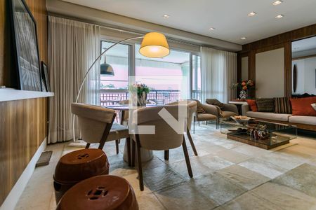 Sala de apartamento para alugar com 3 quartos, 145m² em Vila Nova Socorro, Mogi das Cruzes
