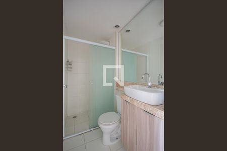 Banheiro de apartamento à venda com 1 quarto, 31m² em Conceição, Osasco