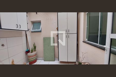 Área de Serviço de apartamento à venda com 2 quartos, 38m² em Vila Helena, Santo André