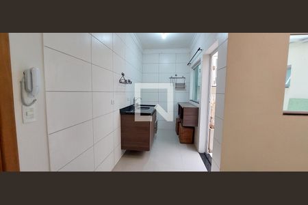 Cozinha de apartamento à venda com 2 quartos, 38m² em Vila Helena, Santo André