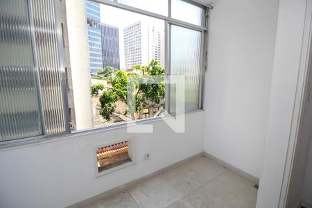 Varanda Fechada de kitnet/studio à venda com 1 quarto, 40m² em Centro, Rio de Janeiro