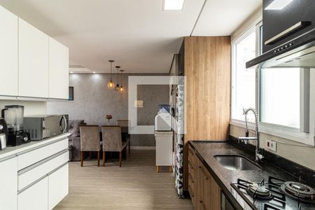Cozinha de apartamento para alugar com 2 quartos, 50m² em Campos Elíseos, São Paulo