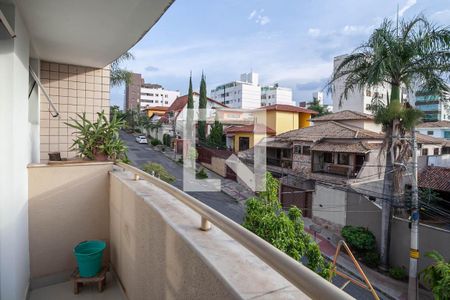 Varanda da sala 1  de apartamento à venda com 3 quartos, 176m² em Castelo, Belo Horizonte