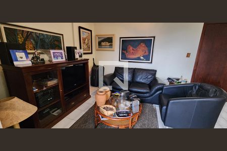 Sala de apartamento para alugar com 1 quarto, 117m² em Ponta da Praia, Santos