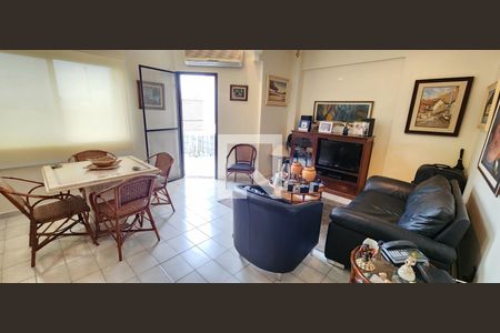 Sala de apartamento para alugar com 1 quarto, 117m² em Ponta da Praia, Santos