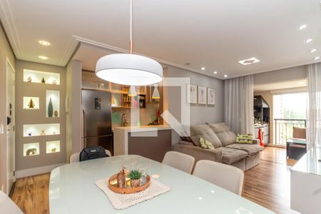 Sala de apartamento para alugar com 2 quartos, 68m² em Jardim Flor da Montanha, Guarulhos