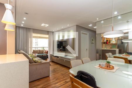 Sala de apartamento para alugar com 2 quartos, 68m² em Jardim Flor da Montanha, Guarulhos