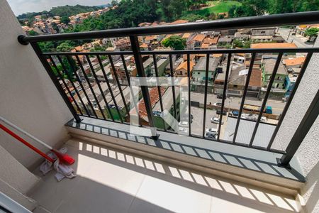 Varanda da Sala de apartamento para alugar com 2 quartos, 44m² em Jardim Monte Alegre, Taboão da Serra