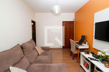 Sala de apartamento à venda com 3 quartos, 90m² em Santo Antônio, Belo Horizonte