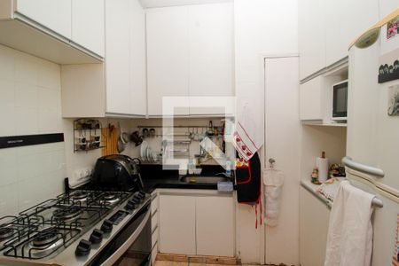 Cozinha de apartamento à venda com 3 quartos, 90m² em Santo Antônio, Belo Horizonte
