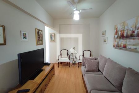 Sala de Estar e Jantar de apartamento para alugar com 1 quarto, 45m² em Centro, Campinas