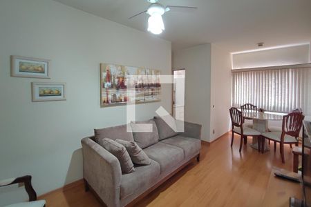 Sala de Estar e Jantar de apartamento para alugar com 1 quarto, 45m² em Centro, Campinas