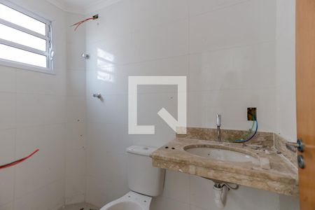 Banheiro da Suíte de apartamento à venda com 1 quarto, 39m² em Parque Vitória, São Paulo