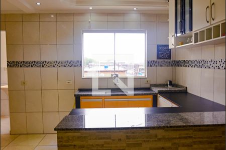 cozinha americana de apartamento para alugar com 1 quarto, 42m² em Jardim Andrea Demarchi, São Bernardo do Campo