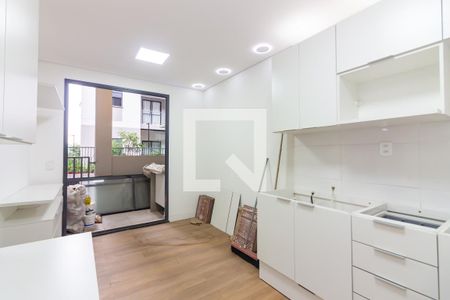 Sala e Cozinha de apartamento à venda com 1 quarto, 32m² em Centro, Osasco