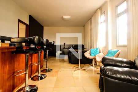 Sala  de apartamento à venda com 4 quartos, 230m² em Santo Antônio, Belo Horizonte