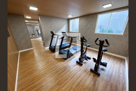 Apartamento para alugar com 34m², 2 quartos e sem vaga Apartamento para alugar com 34m², 2 quartos e sem vagaÁrea comum - Academia