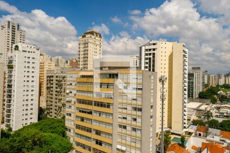 Vista da Varanda de apartamento para alugar com 1 quarto, 45m² em Jardim Paulista, São Paulo