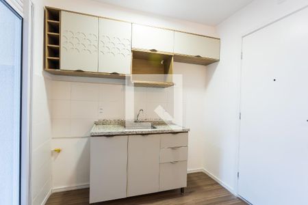 sala - cozinha  de apartamento para alugar com 2 quartos, 35m² em Vila Nova das Belezas, São Paulo