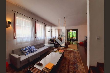 Sala  de casa à venda com 7 quartos, 540m² em Cosme Velho, Rio de Janeiro