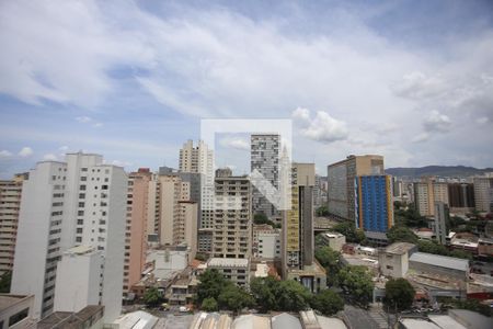 Vista da Varanda de kitnet/studio à venda com 1 quarto, 40m² em Barro Preto, Belo Horizonte