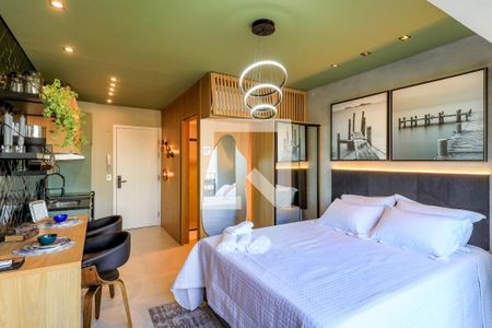 Sala/Quarto de kitnet/studio à venda com 1 quarto, 25m² em Jardim das Acácias, São Paulo