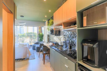 Studio à venda com 25m², 1 quarto e sem vagaCozinha