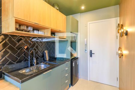 Studio à venda com 25m², 1 quarto e sem vagaCozinha