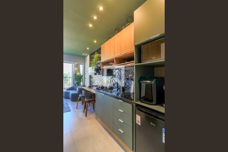 Studio à venda com 25m², 1 quarto e sem vagaCozinha