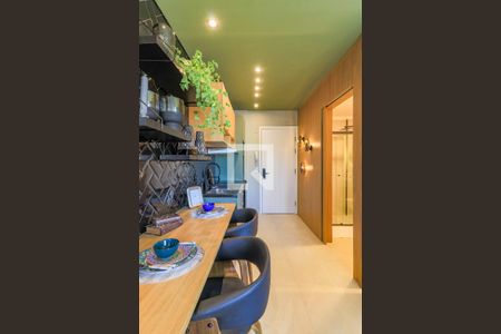 Studio à venda com 25m², 1 quarto e sem vagaCozinha