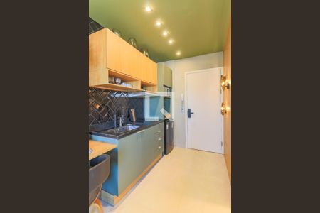 Studio à venda com 25m², 1 quarto e sem vagaCozinha